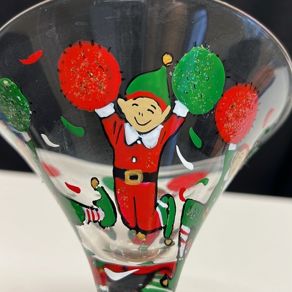 Lolita “Holiday Cheer” martini glass - Picture 7 of 13